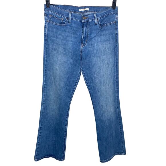 Levi's Medium Wash Slimming Boot Jeans 33 - Picture 1 of 10